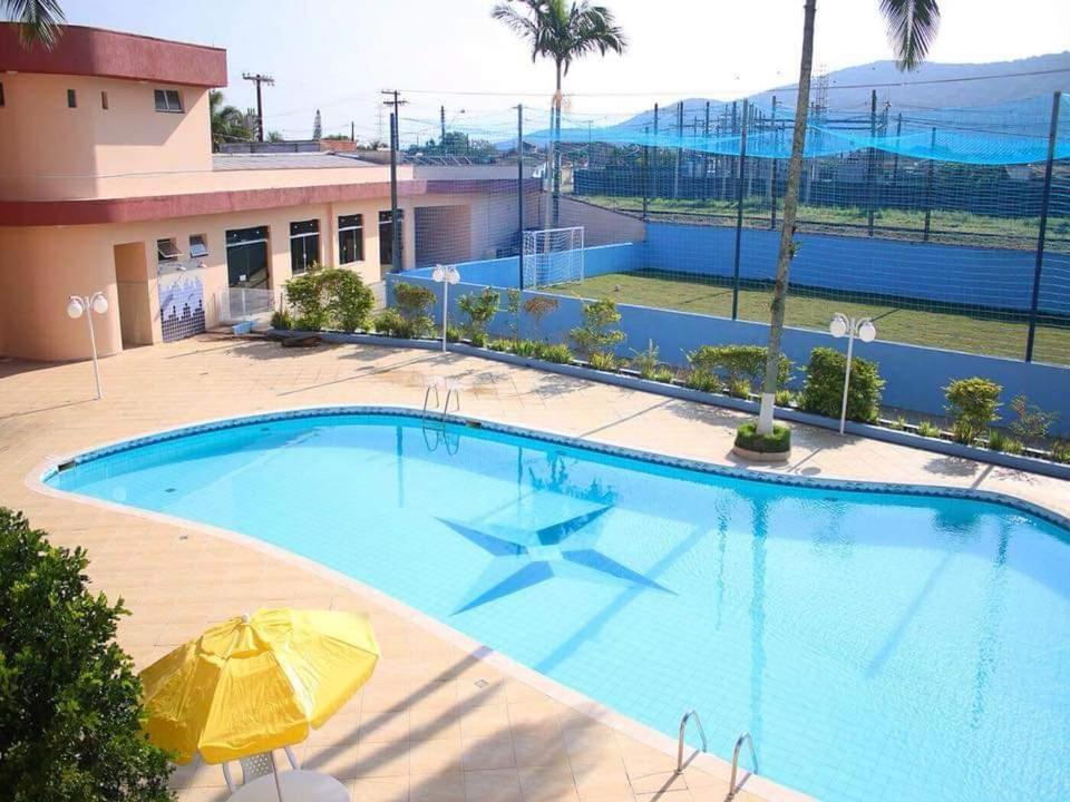 Hotel Clube Azul Do Mar อิตันญาเอม ภายนอก รูปภาพ
